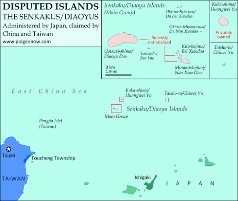 China and Japan Senkaku Islands confrontation: Round #128 or 256 and keep counting