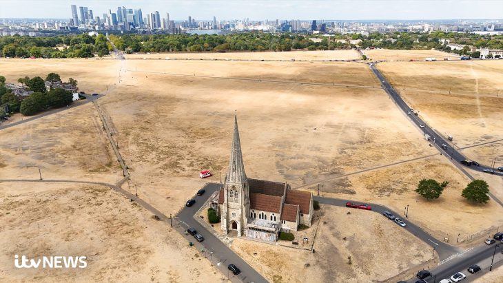 England turns from green to yellow: drought has hit half the island and it is ‘exceptionally serious’ 