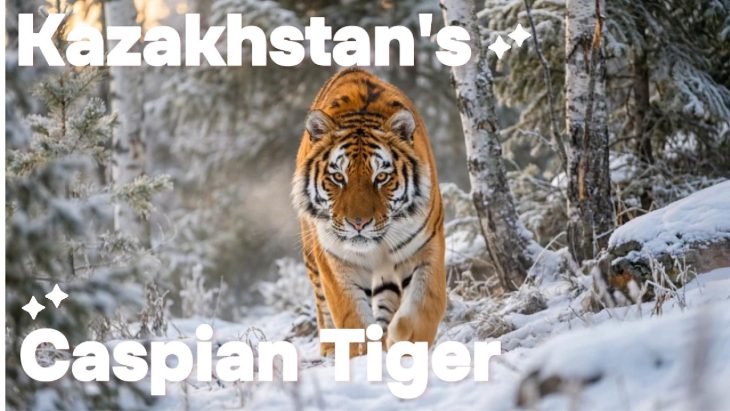 Russian Amur Tiger Released in Wild in Kazakhstan for the First Time in More Than 70 Years
