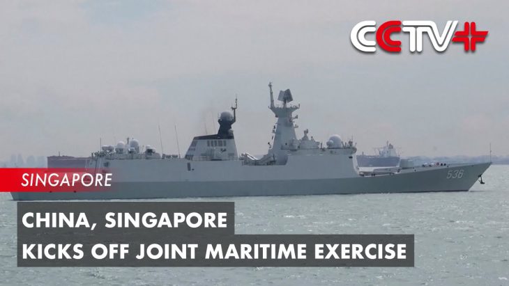 China and Singapore hold joint naval exercises