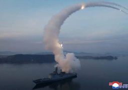 North Korea conducts missile live-fire drills in Sea of Japan