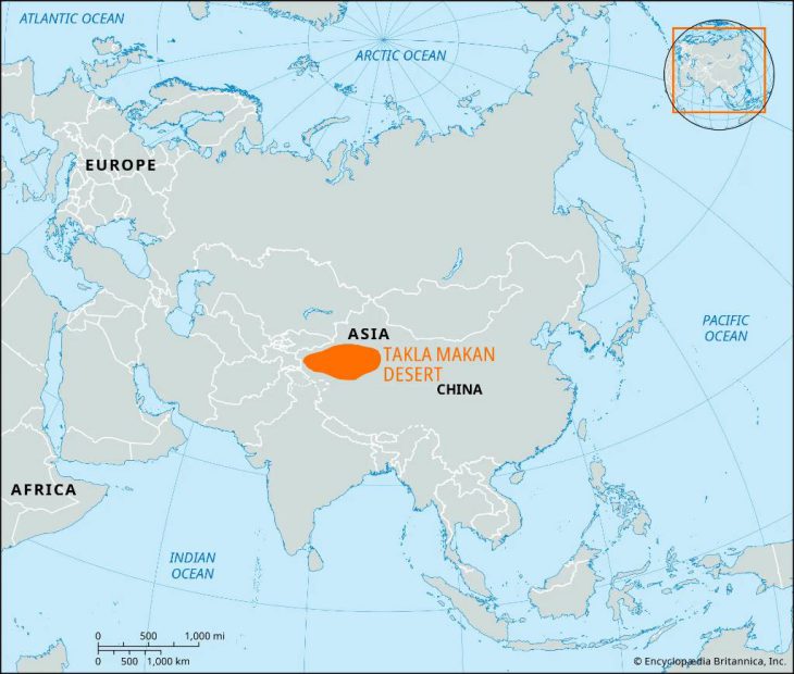 Next to Central Asia, two large groundwater reserves found in Taklimakan Desert in China’s Xinjiang