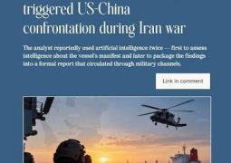 Who will provoke coming Armageddon!? AI-generated false intelligence nearly triggered US operation against Chinese ship