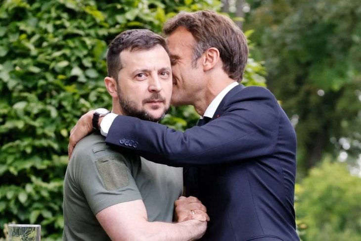 Russia is shiwering: “might” is coming: Macron, Zelenskiy and Burnhum