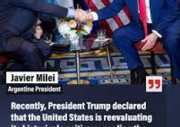 With more help for Ukraine, Brits on the verge of loosing Falkands:  Argentina’s Milei escalates the dispute, seizing on Trump comments and oil tensions