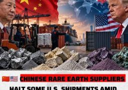 Done again: China rare earth firms halt some U.S. shipments