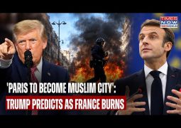 Trump says Paris will soon be a Muslim city under Macron’s immigration policies