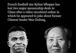 Kylian Mbappé apologises after being dropped by Chinese brands for Mao Zedong offensive comment