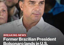 Due to legal “flaws”, Flavio Bolsonaro left for US after he defeat presidential election, to join his brother Eduardo, living there.
