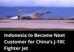Indonesia to get Chinese J-10 fighter jets within six months