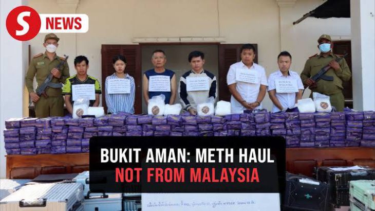 Malaysia: Bukit Aman confirms arrest of Malaysian pilot linked to 521kg meth haul