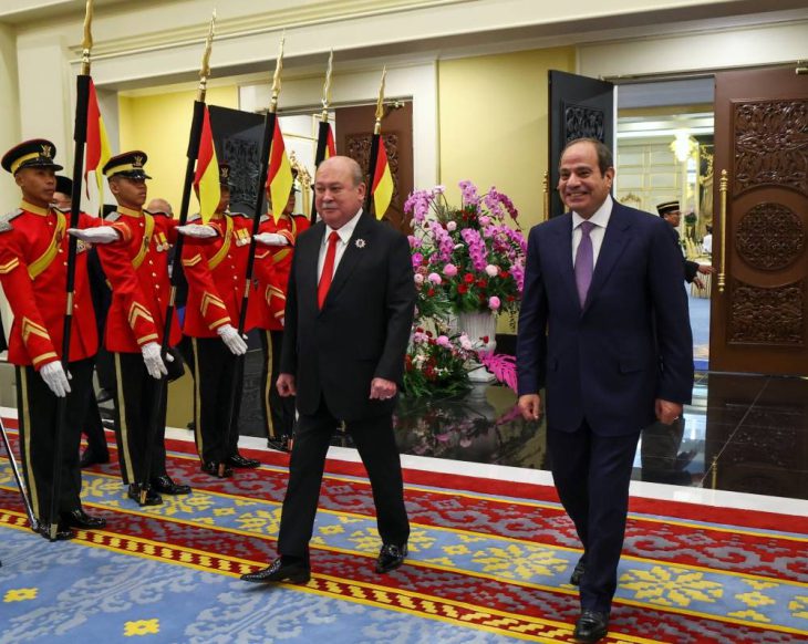 Malaysia: Sultan Ibrahim confers Darjah Utama Seri Negara award on Egyptian President El-Sisi