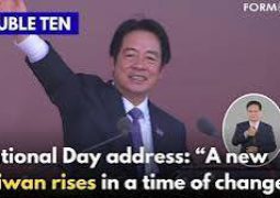 China constantly and perpetually keeps pressuring Taiwan into surrender,  slams Lai’s ‘Double Ten’ speech