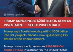 Trump tells Seoul to buy $54 bn. Alaska LNG deal or ‘I’ll just charge them more’