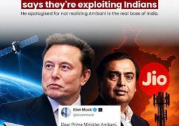 India and Ambani against Musk: Musk wants Starlink in India